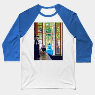Pharmacists - Blue Apothecary Bottle Baseball T-Shirt